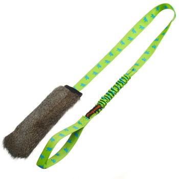 Tug-e-nuff Rabbit Skin Bungee Chaser mit Squeaky