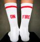 Preview: dynamixx design Socks "On Fire"