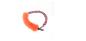 Preview: Tug-e-nuff Bungee Ring mit Kunstfell