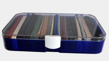 Preview: NALOUX Box blue incl. 22 gemischte Fährtengegenstände IPO