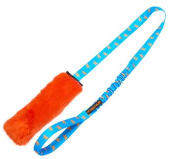 Preview: Tug-e-nuff Faux Fur Squeaky Chaser Bungee