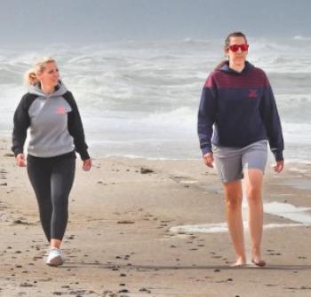 Preview: dynamixx design woody stripes - Damen Hoody