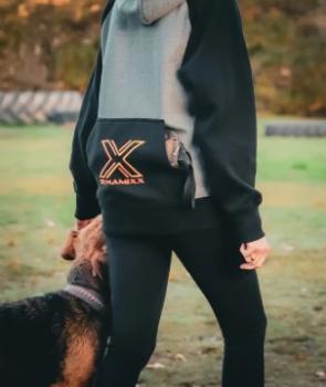 Preview: dynamixx design woody stripes - Damen Hoodie