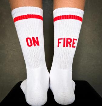 dynamixx design Socks "On Fire"