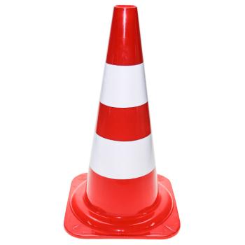 Pylone 50cm rot/weiß