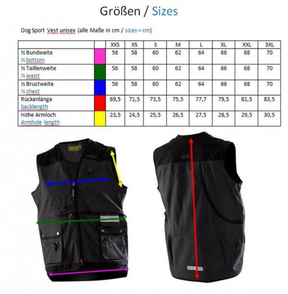 Owney Hundesportweste Herren