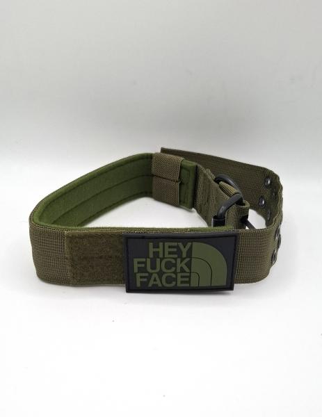 Rubber Patch "Hey Fuck Face"