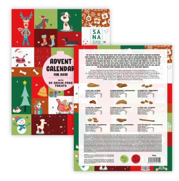 sanadog Weihnachtskalender XL